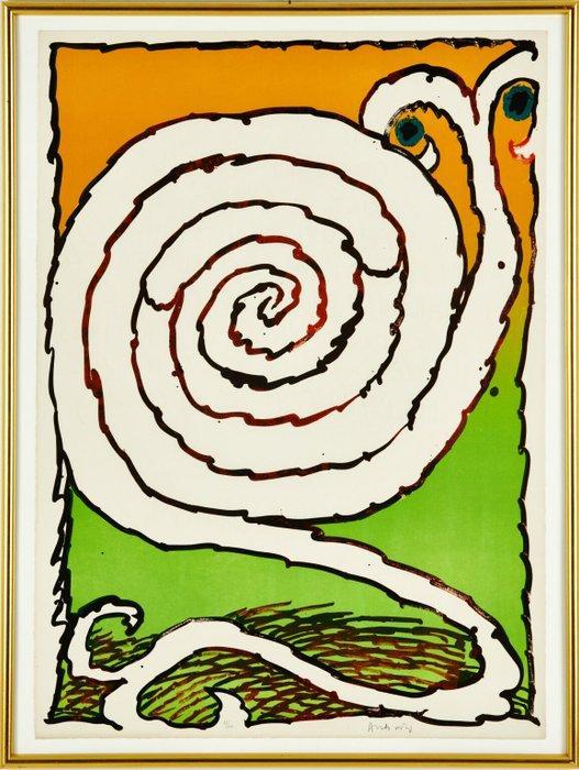 Pierre Alechinsky (1927) - Plate II, Antiquités & Art, Antiquités | Autres Antiquités