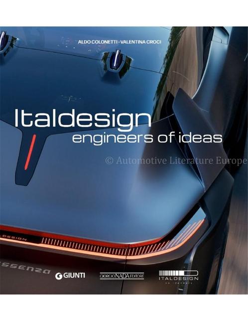 ITALDESIGN, ENGINEERS OF IDEAS, Boeken, Auto's | Boeken
