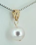 Zonder minimumprijs - Hanger - 18 karaat Geel goud Parel -