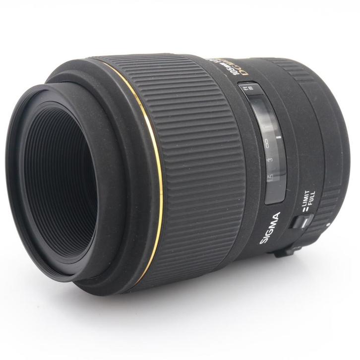 Sigma 105mm F/2.8 EX DG Macro OS HSM Canon EF | Tweedehands, Audio, Tv en Foto, Foto | Lenzen en Objectieven, Zo goed als nieuw