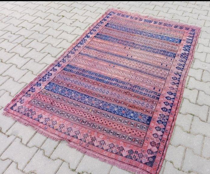 Shasevan - Vloerkleed - 187 cm - 124 cm - Oud Shahsavan, Huis en Inrichting, Stoffering | Tapijten en Vloerkleden
