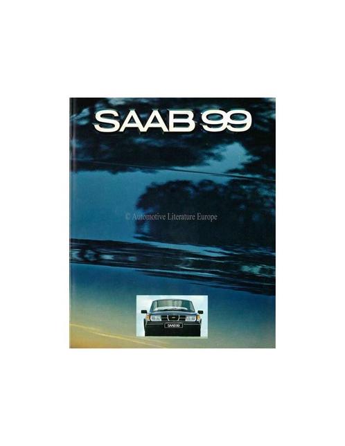 1980 SAAB 99 BROCHURE NEDERLANDS, Livres, Autos | Brochures & Magazines, Enlèvement ou Envoi