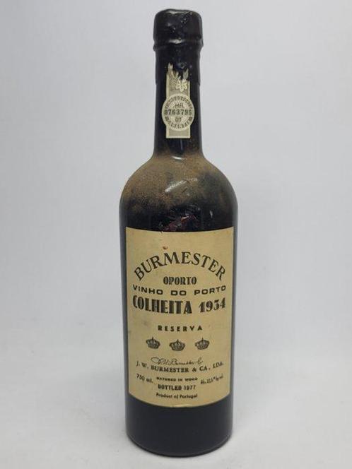 1934 Burmester - Douro Colheita Port - 1 Bouteille (0,75 l), Collections, Vins