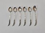 Theelepel (6) - .835 zilver - Silver Spoons - 36g