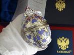 Figuur - Fabergé style - Imperial ornament Egg -Certificate