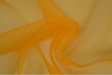 15 meter organza stof - Oranje, Verzenden