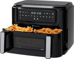 2dekans | KitchenBrothers Airfryer XXL Dual Zone - 9L -, Ophalen of Verzenden