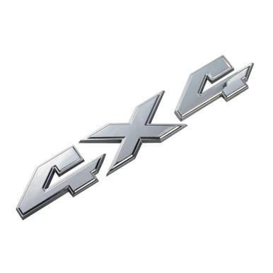 Logo achterklep 4x4 chroom, Auto-onderdelen, Overige Auto-onderdelen, Nieuw, Dodge, Ophalen of Verzenden
