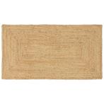 vidaXL Tapijt Beige 100 x 200 cm Jute, Verzenden, Nieuw