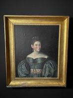 Italiaanse school (XIX) - Ritratto di giovane donna