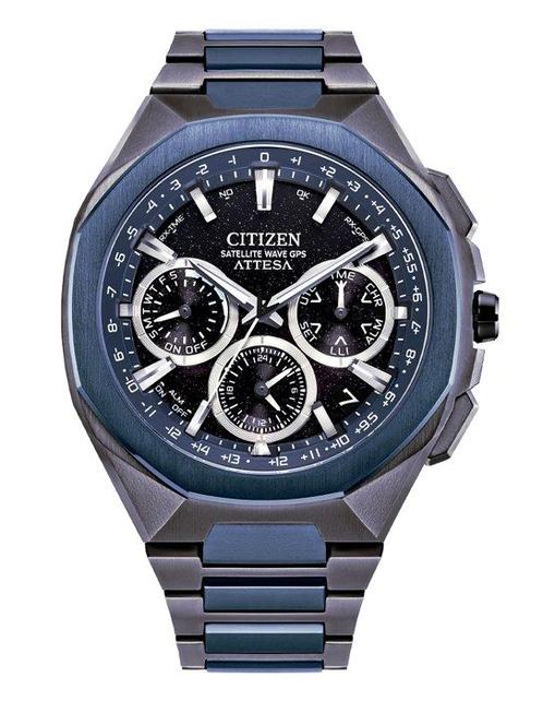 Citizen - Collezione Attesa Spaceship F950 Satellite Wave, Handtassen en Accessoires, Horloges | Heren