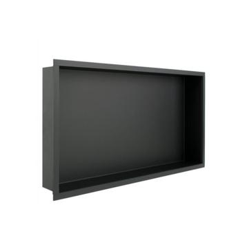 Wiesbaden Inbouwnis | Exellence | 30x60x7cm | RVS Mat Zwart, Ophalen of Verzenden, Bad