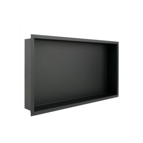Wiesbaden Inbouwnis | Exellence | 30x60x7cm | RVS Mat Zwart, Doe-het-zelf en Bouw, Sanitair, Bad, Nieuw, Ophalen of Verzenden