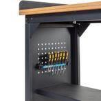 Datona Werkbank PRO - bamboe werkblad - legbord - 150 cm -, Doe-het-zelf en Bouw, Ophalen of Verzenden, Nieuw