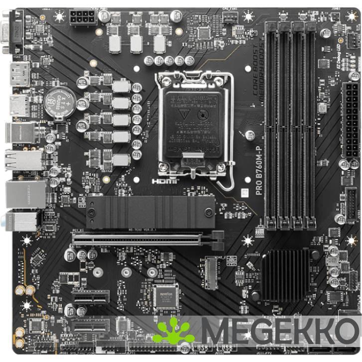 MSI PRO B760M-P, Computers en Software, Overige Computers en Software, Nieuw, Verzenden