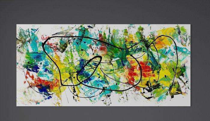 Alberto Stocco - Abstract, Antiek en Kunst, Kunst | Schilderijen | Modern