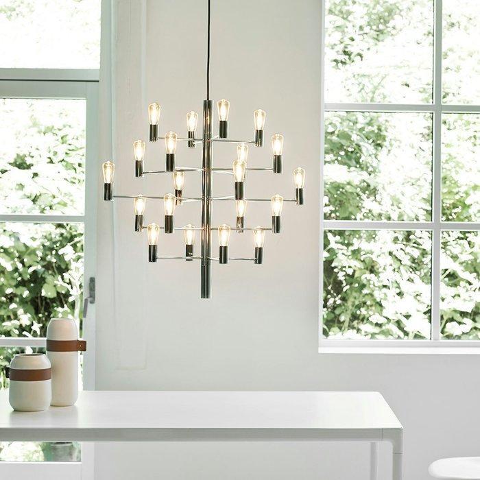 Herstal - Plafondlamp - Manola 20 - Chrome - Metaal -, Antiek en Kunst, Antiek | Verlichting