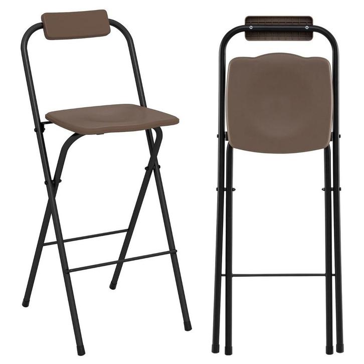 2dekans | coast 2-delige set opvouwbare barkrukken met, Huis en Inrichting, Barkrukken, Ophalen of Verzenden