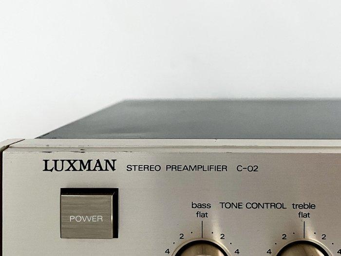 Luxman - C 02 Champagne high-end serie voorversterker., TV, Hi-fi & Vidéo, Radios