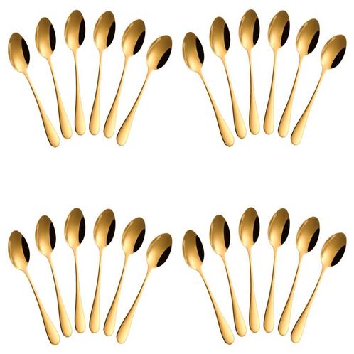 Fako Bijoux® - Koffielepel / Dessertlepel  Classic - 14cm -, Huis en Inrichting, Keuken | Bestek, Verzenden