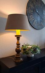 Tafellamp - Brons - inclusief kap - XXL ZWAAR