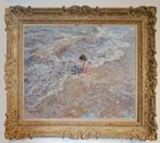 Chris van Dijk (1952) Impressionist -  Mer en recul, Antiek en Kunst