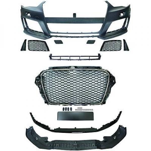 Voorbumper | Audi | A3 12-16 3d hat. / A3 Sportback 13-16 5d, Auto-onderdelen, Carrosserie, Nieuw, Audi, Verzenden