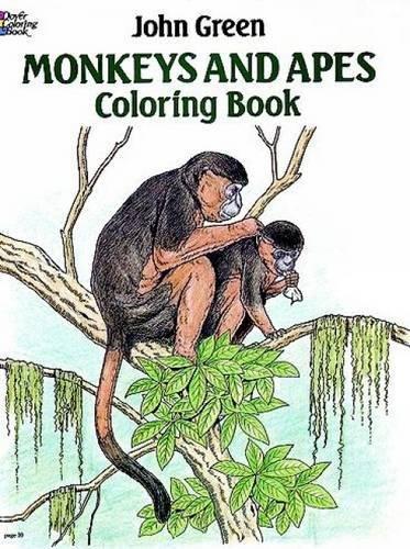 Monkeys and Apes Coloring Book (Do Nature Coloring Book), I, Boeken, Overige Boeken, Gelezen, Verzenden
