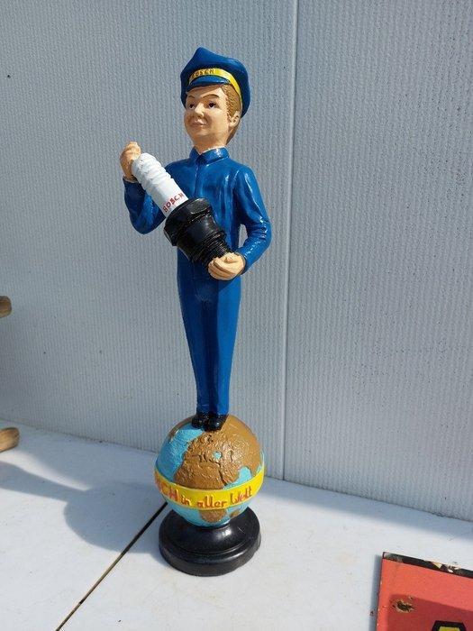 Beeld, The workman (Bosch) with spark plug - 41 cm -, Antiek en Kunst, Curiosa en Brocante