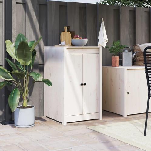 vidaXL Kastdeurtjes voor buitenkeuken 50x9x82 cm grenenhout, Doe-het-zelf en Bouw, Hang- en Sluitwerk, Nieuw, Verzenden