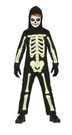 Halloween Kostuum Skelet Glow In The Dark Kind, Kinderen en Baby's, Verzenden, Nieuw