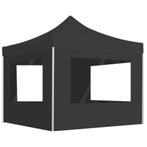 vidaXL Partytent inklapbaar met wanden 3x3 m aluminium, Tuin en Terras, Verzenden, Nieuw