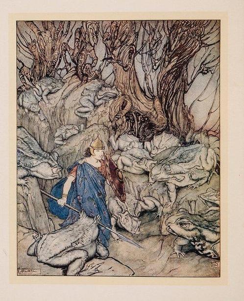 Arthur Rackham - Irish Fairy Tales - 1920, Antiek en Kunst, Antiek | Boeken en Manuscripten