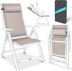 KESSER® Tuinstoel Opklapbaar - Set van 2 - Antislip - Wit, Verzenden, Nieuw