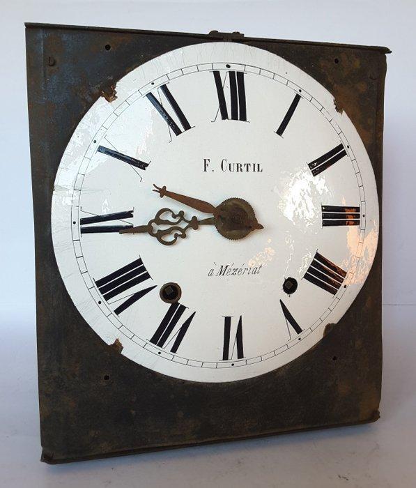 Comtoise klok, Torenuurwerk - Messing, Metaal - 1850-1900, Antiek en Kunst, Antiek | Klokken