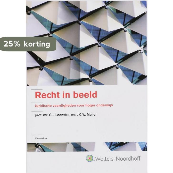 Recht in Beeld 9789001160159 J.C.W. Meijer, Boeken, Wetenschap, Gelezen, Verzenden