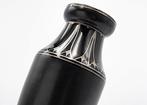 Kralik Art Deco Glass Vase - Silver Decor 1920 - Vaas - Glas, Antiek en Kunst, Antiek | Glaswerk en Kristal