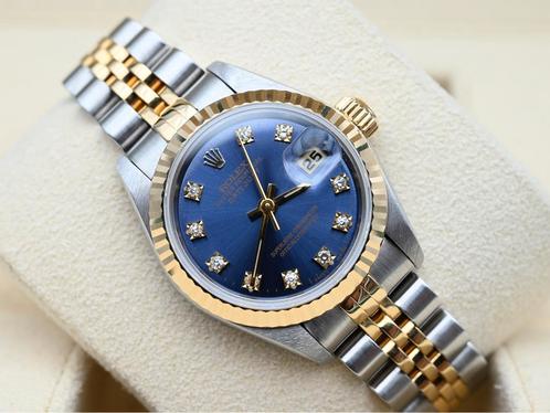 Rolex Lady-Datejust Ref. 69173 Year 1998 (Full Set), Bijoux, Sacs & Beauté, Montres | Femmes, Enlèvement ou Envoi