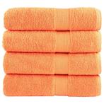vidaXL Badhanddoeken SOLUND 4 st 600 g/m² 100x150 cm, Huis en Inrichting, Badkamer | Badtextiel en Accessoires, Verzenden, Nieuw