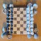 Schaakspel - Handcrafted chess set - 100% Steen, Antiek en Kunst