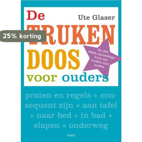 De trukendoos voor ouders 9789058779236 Ute Glaser, Boeken, Zwangerschap en Opvoeding, Zo goed als nieuw, Verzenden