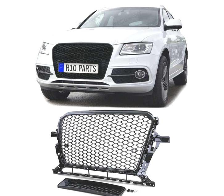 CALANDRE AUDI Q5 8R 12-16 LOOK RS NOIR, Auto-onderdelen, Carrosserie, Verzenden