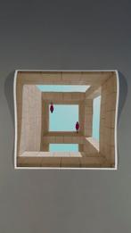 Téber - Friends are Mirrors (Cyan)