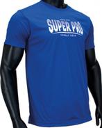 Super Pro Dry Fit T-Shirt Stripes Blauw, Vêtements | Hommes, Vêtements de sport, Vechtsport, Verzenden