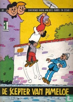 Dees Dubbel en Cesar - De scepter van Pimeloe - 1970, Boeken, Stripverhalen, Zo goed als nieuw, Eén stripboek, Verzenden