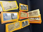 stereo card LOT OF 84 ANTIQUE STEREO CARDS (9x18cm) Caméra