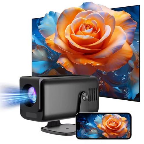 HP320 Mini Projector - 390 ANSI Lumen - Screen Mirroring, Audio, Tv en Foto, Diaprojectoren, Nieuw, Verzenden