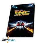 Back to the Future DeLorean A5 Notebook, Ophalen of Verzenden, Nieuw