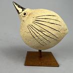 Ewa Budzowska - Sculpture, No reserve- The bird - decorated, Antiek en Kunst