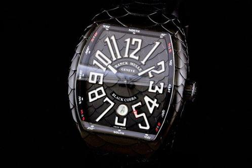 Franck Muller - Vanguard Black Cobra - V 45 SC DT BLACK, Handtassen en Accessoires, Horloges | Heren